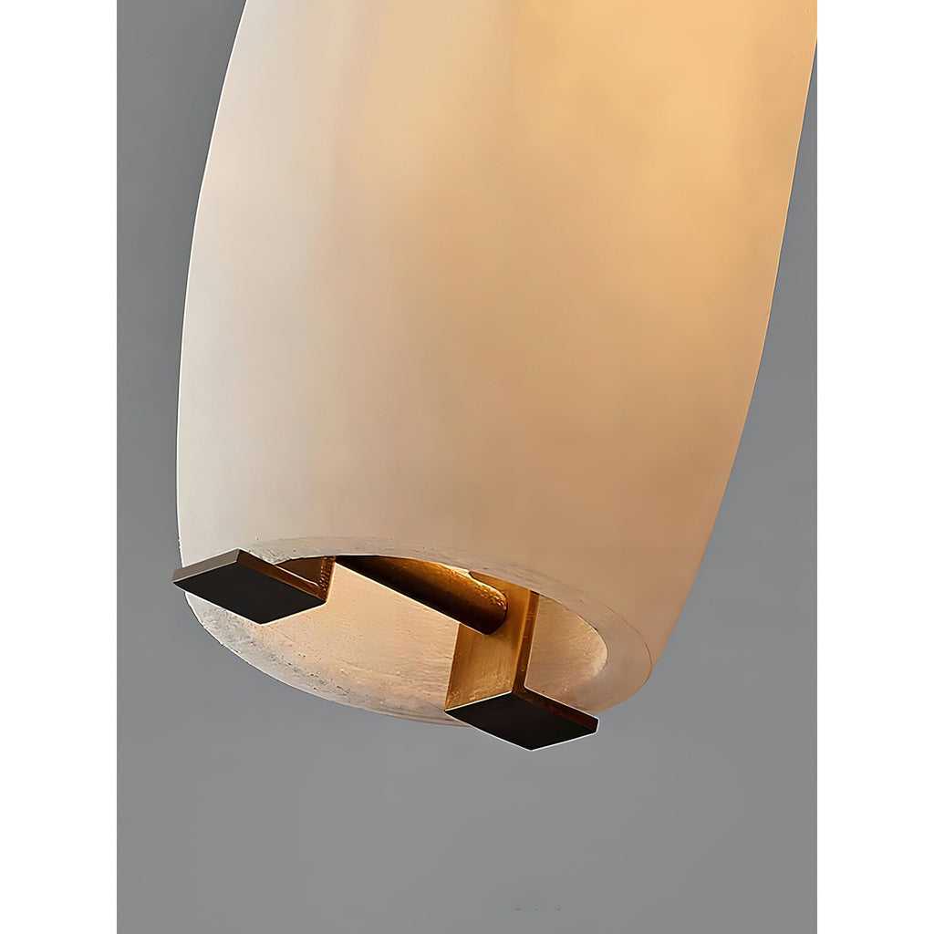 Radilum Flute Alabaster Chandelier