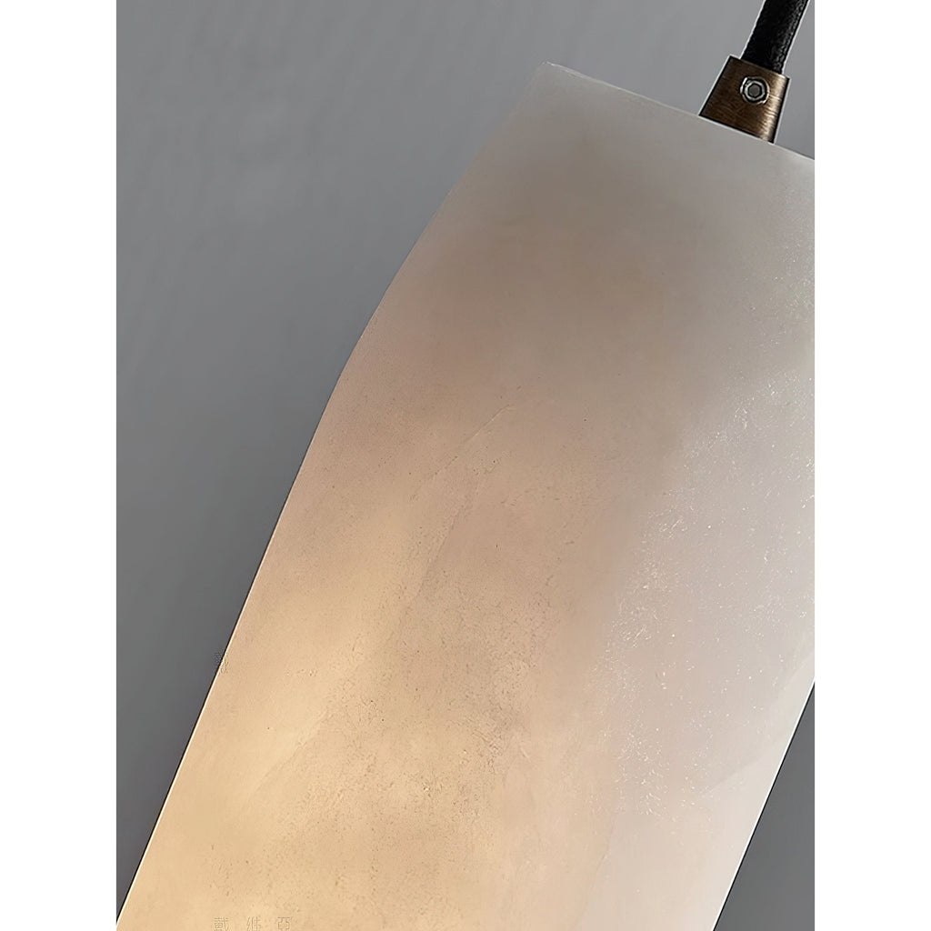 Radilum Flute Alabaster Chandelier