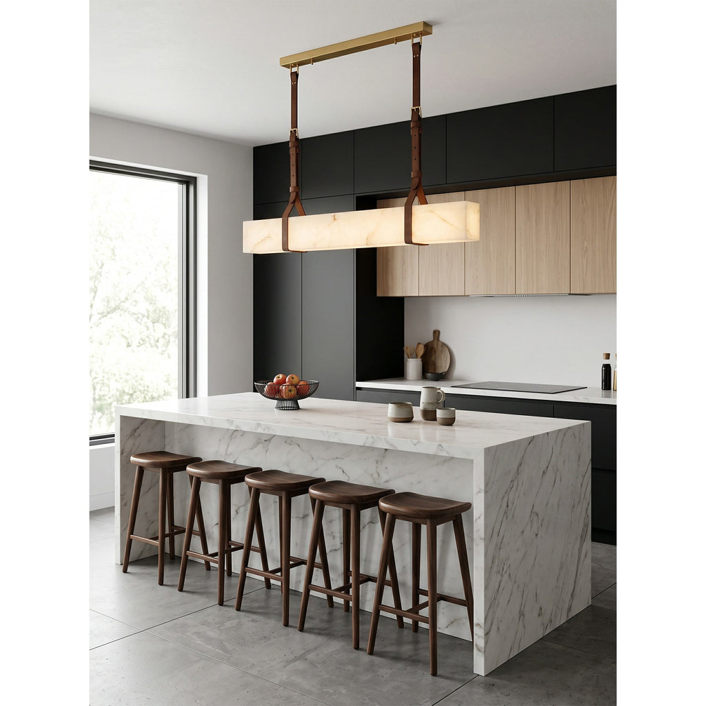Radilum Frozen Alabaster Chandelier