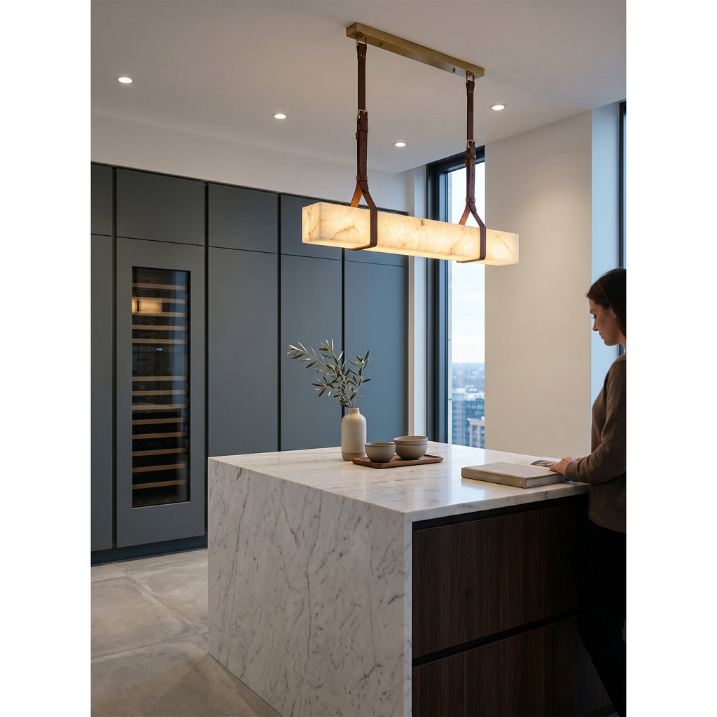 Radilum Frozen Alabaster Chandelier