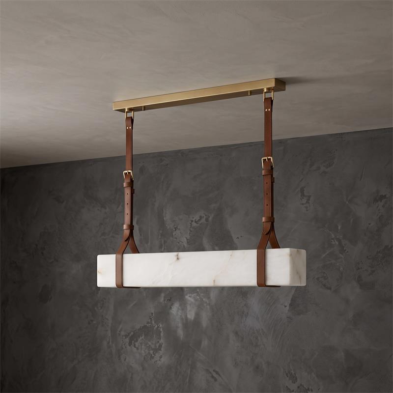 Radilum Frozen Alabaster Chandelier