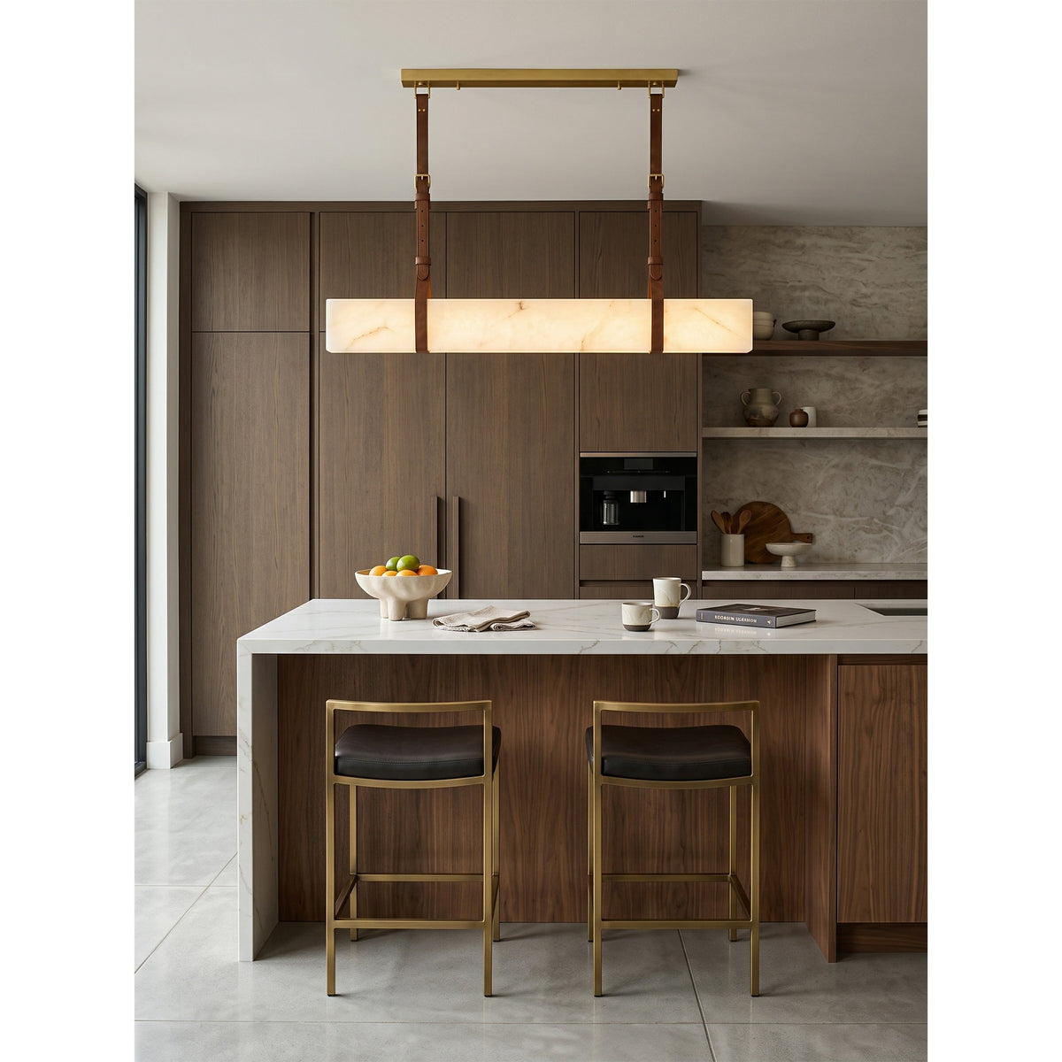 Radilum Frozen Alabaster Chandelier