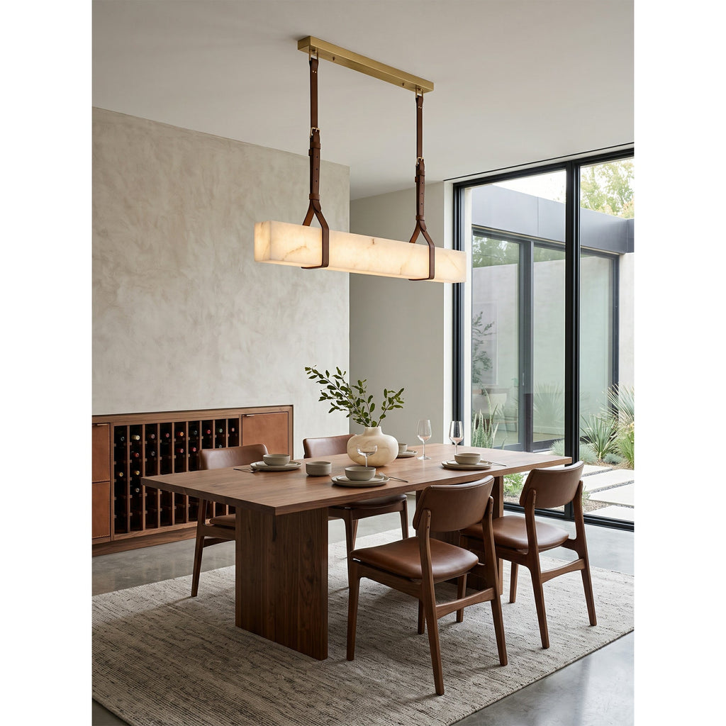 Radilum Frozen Alabaster Chandelier