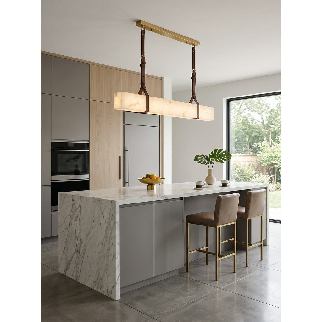 Radilum Frozen Alabaster Chandelier