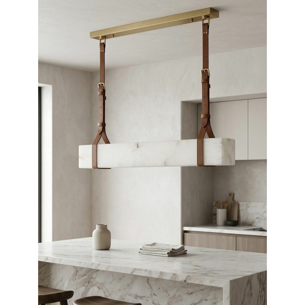 Radilum Frozen Alabaster Chandelier