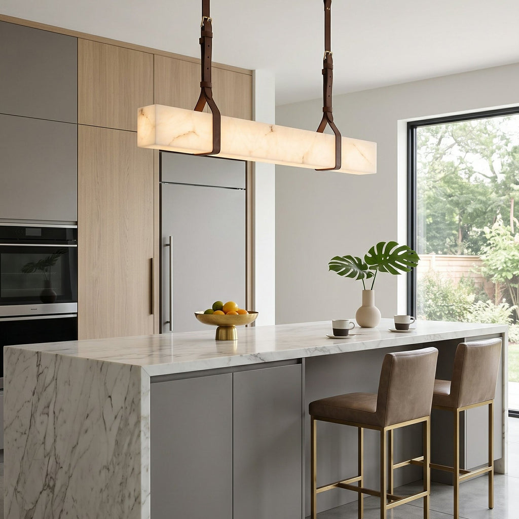 Radilum Frozen Alabaster Chandelier