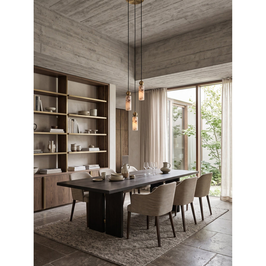 Radilum Harlin Alabaster Cluster Chandelier