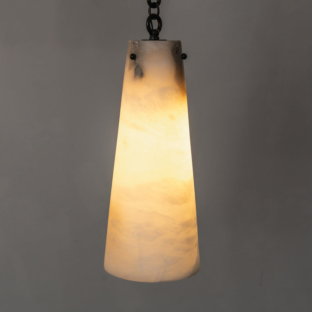 Radilum Cascade Chain Alabaster Chandelier