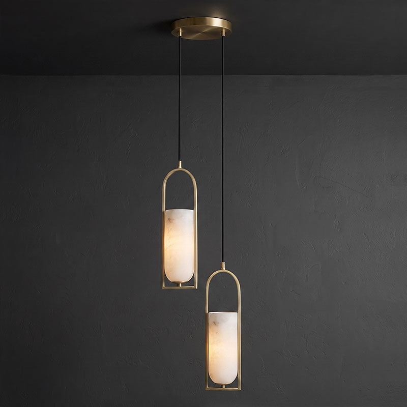 Radilum Melange Alabaster Chandelier