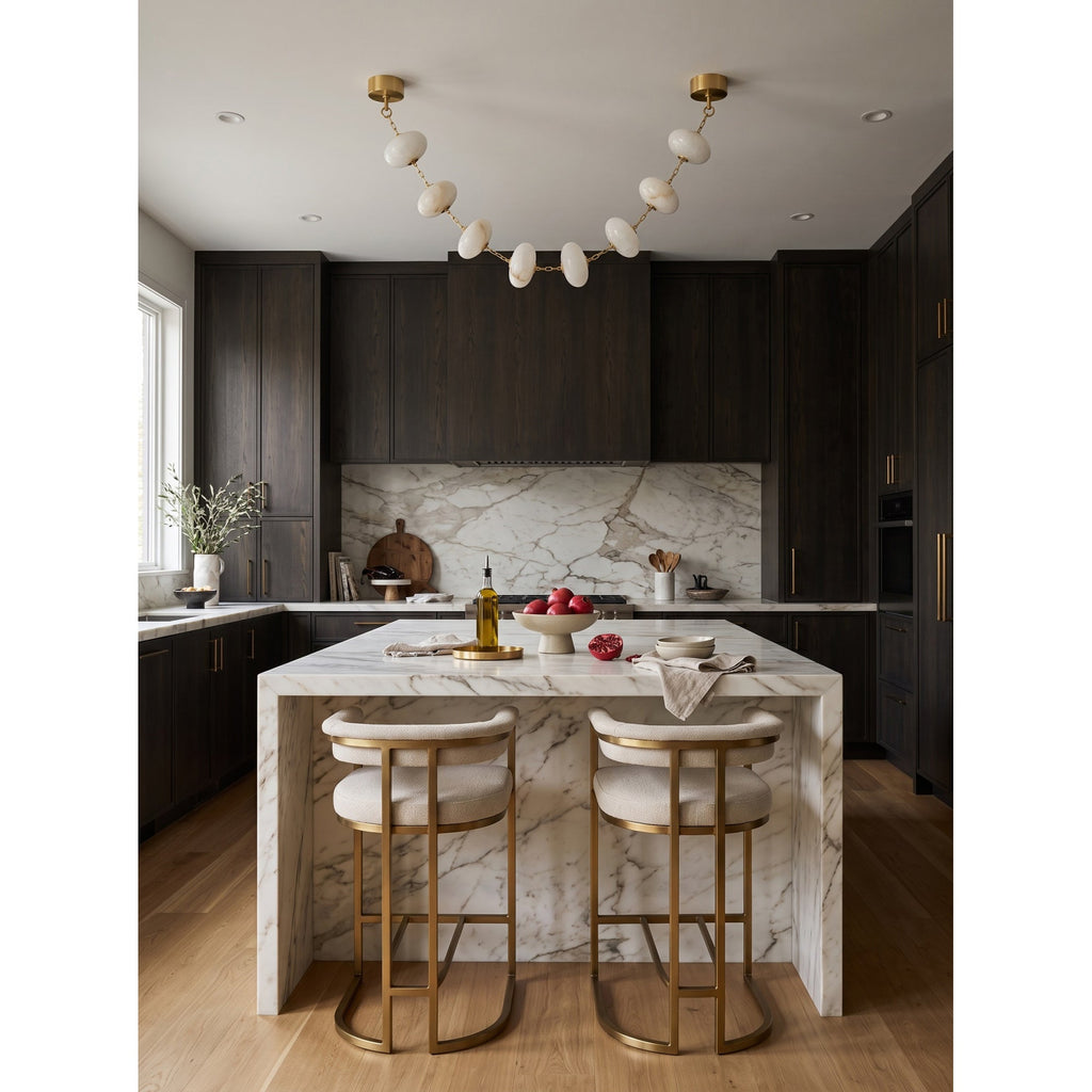 Radilum Nephele Alabaster Chandelier