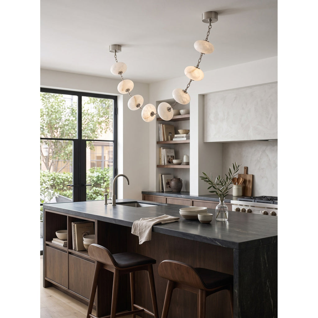 Radilum Nephele Alabaster Chandelier