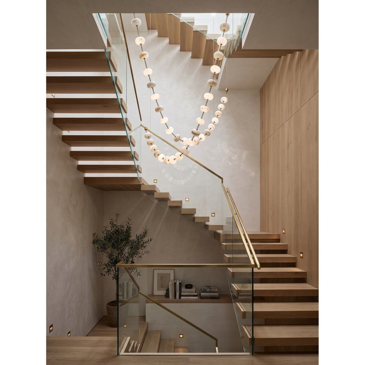 Radilum Nephele Alabaster Chandelier