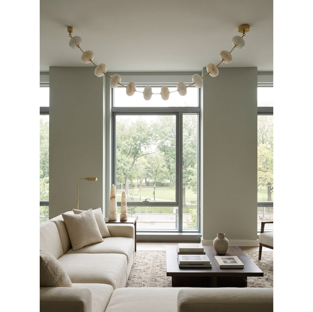 Radilum Nephele Alabaster Chandelier