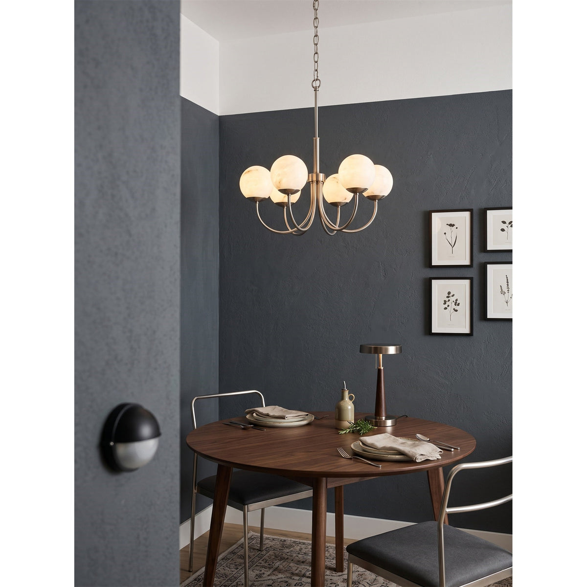 Radilum Orillia Alabaster Chandelier