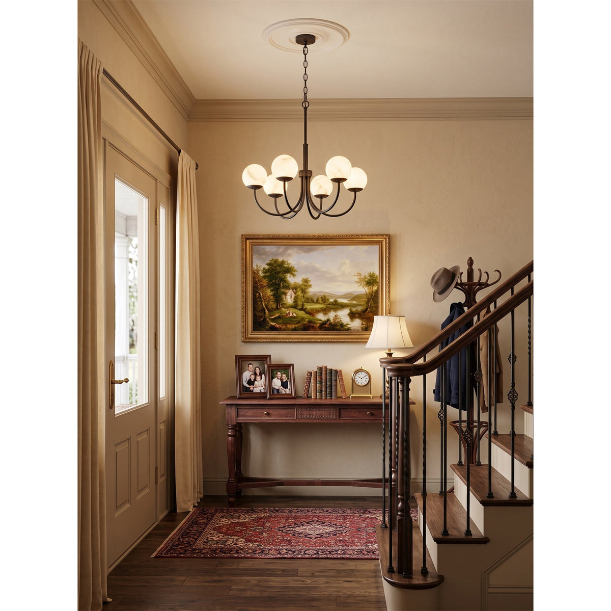 Radilum Orillia Alabaster Chandelier