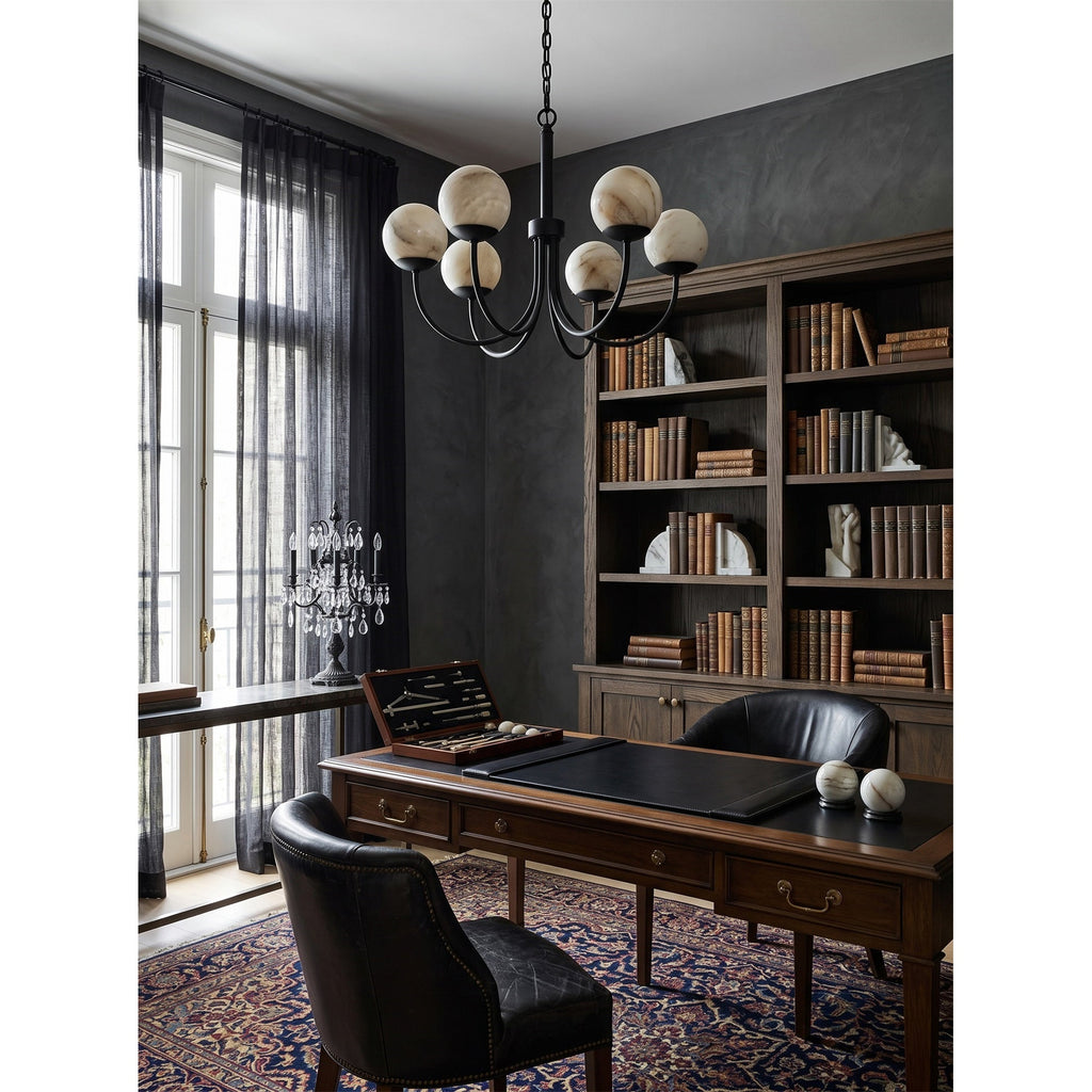 Radilum Orillia Alabaster Chandelier
