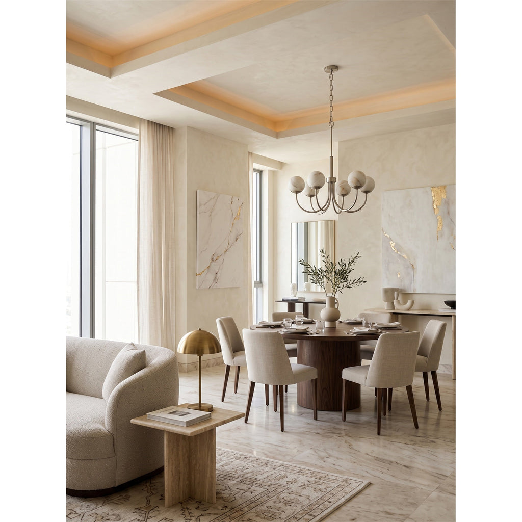 Radilum Orillia Alabaster Chandelier