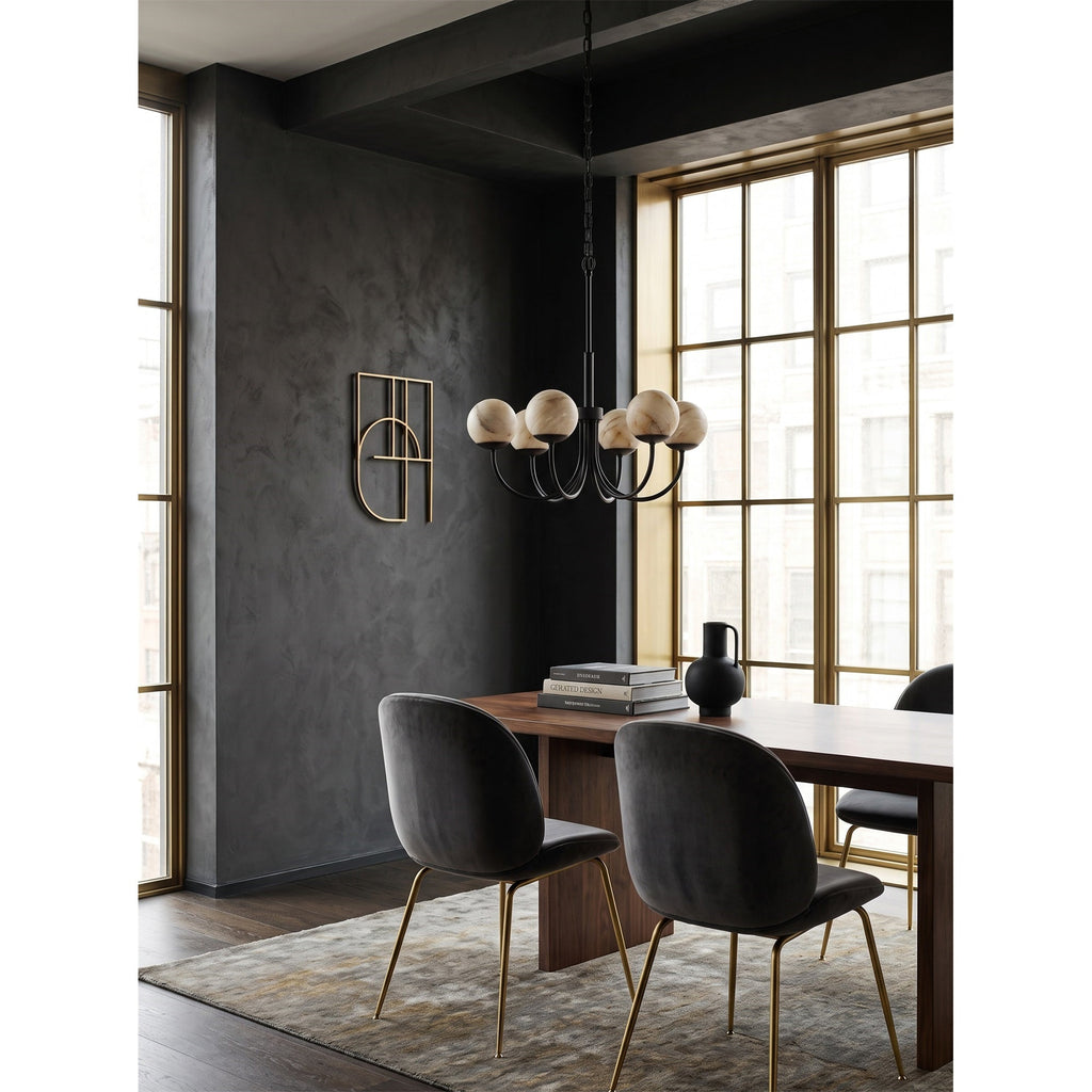 Radilum Orillia Alabaster Chandelier