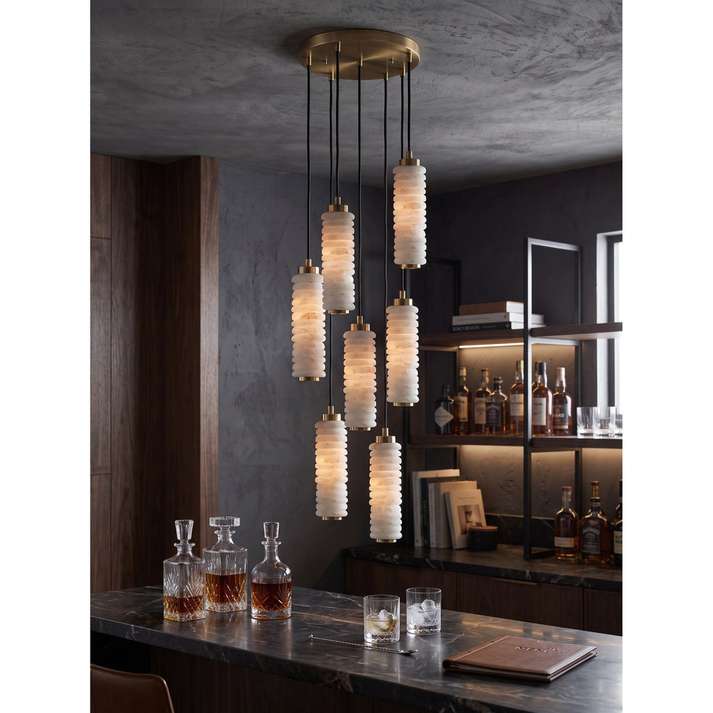Radilum Payson Alabaster Chandelier