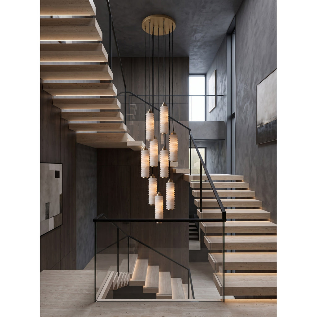 Radilum Payson Alabaster Chandelier