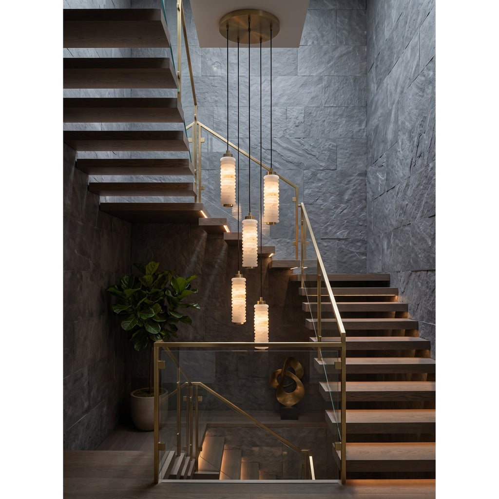 Radilum Payson Alabaster Chandelier