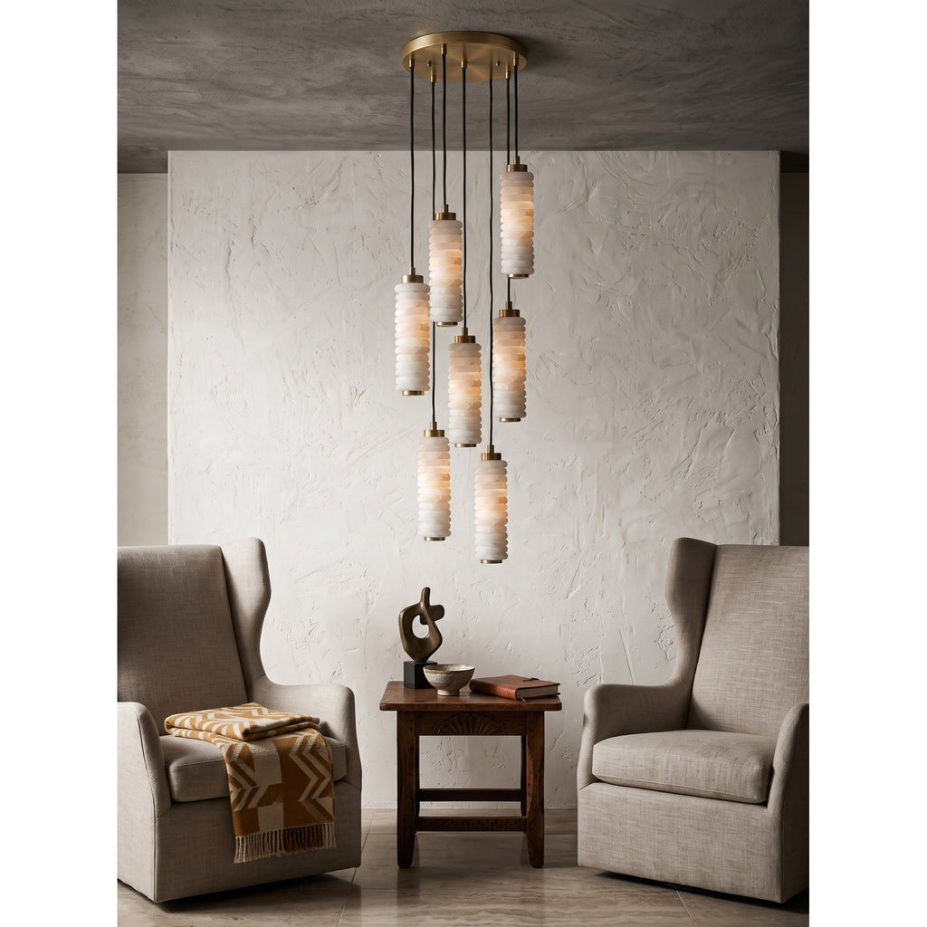 Radilum Payson Alabaster Chandelier