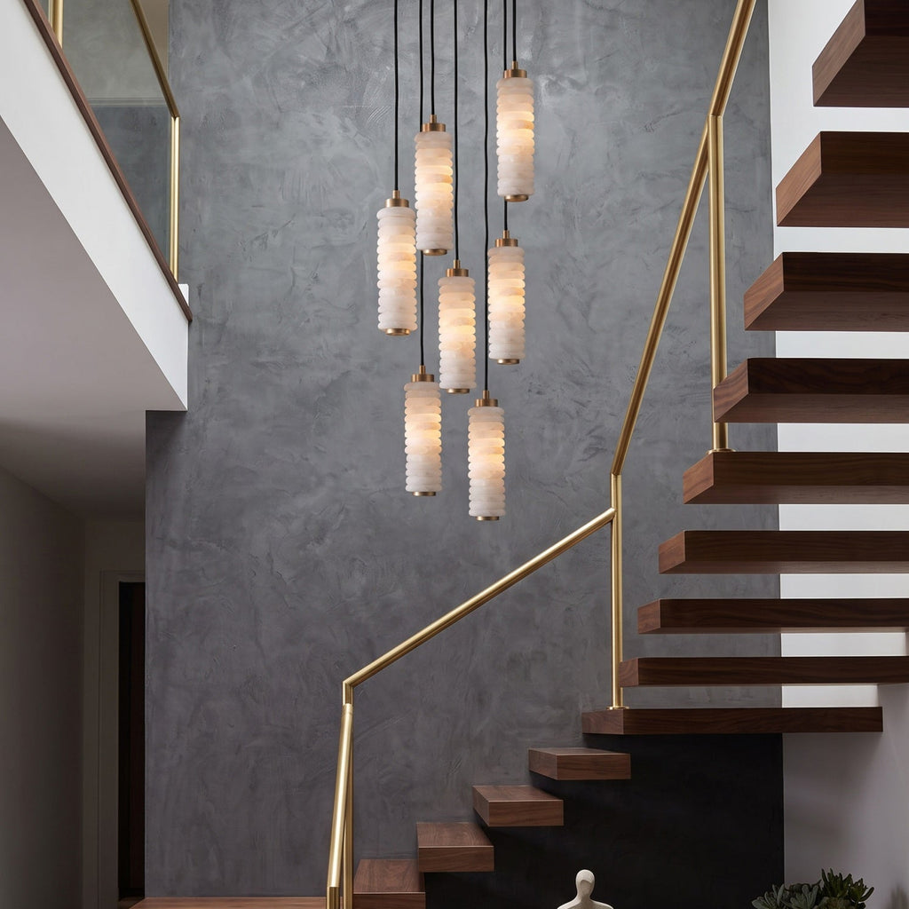 Radilum Payson Alabaster Chandelier