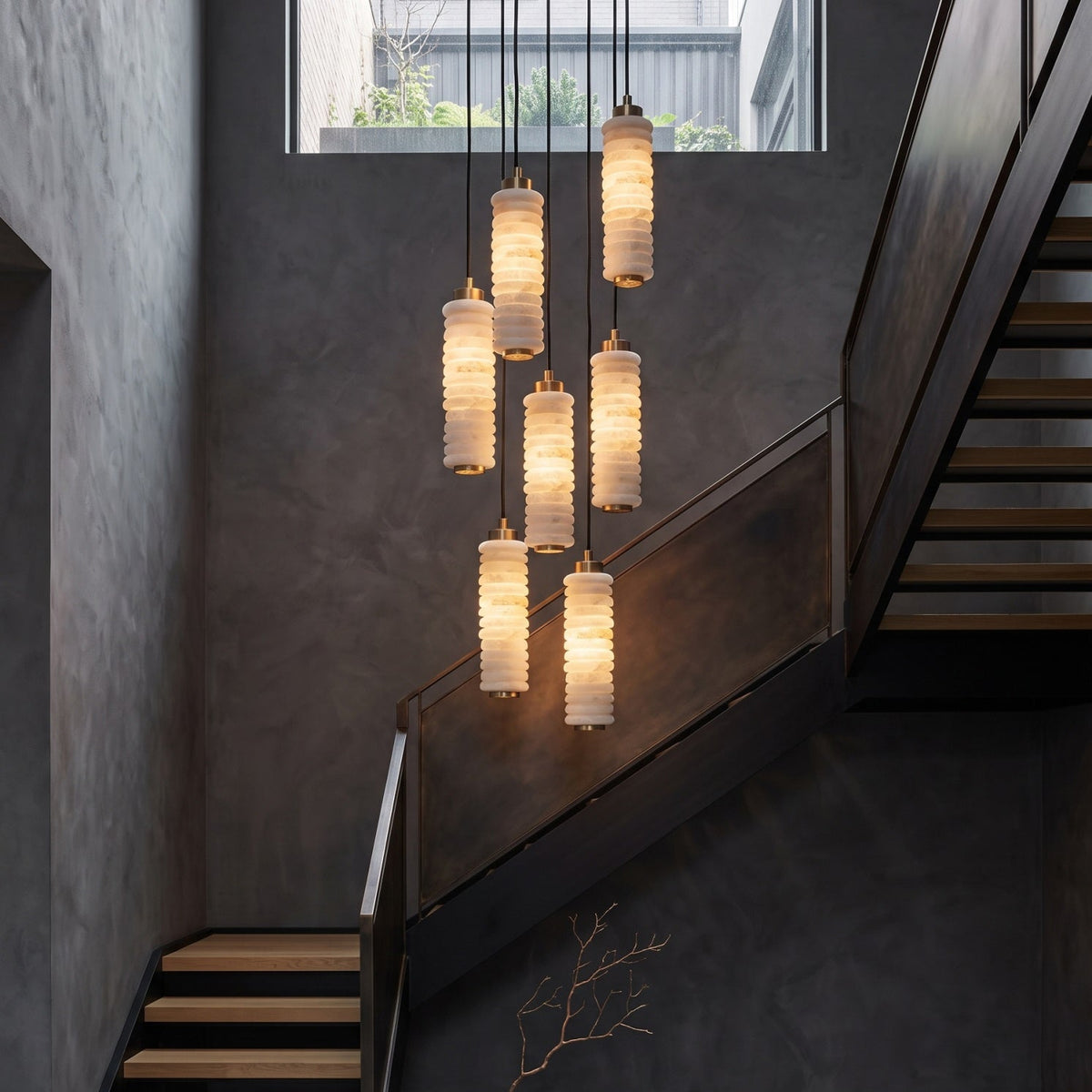 Radilum Payson Alabaster Chandelier