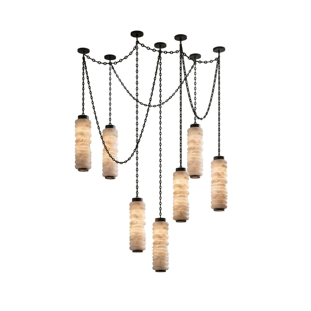 Radilum Payson Chain Alabaster Chandelier