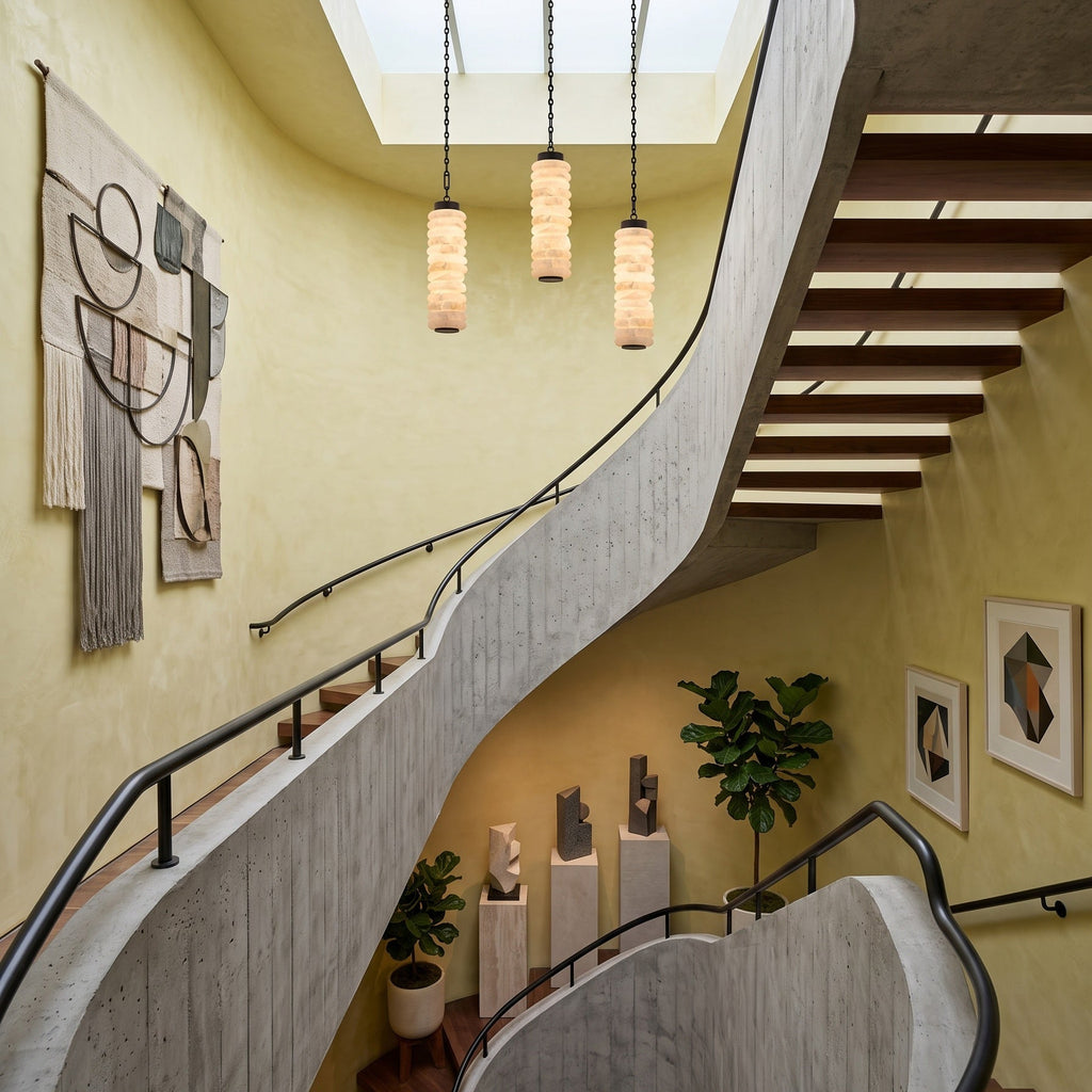 Radilum Payson Chain Alabaster Chandelier