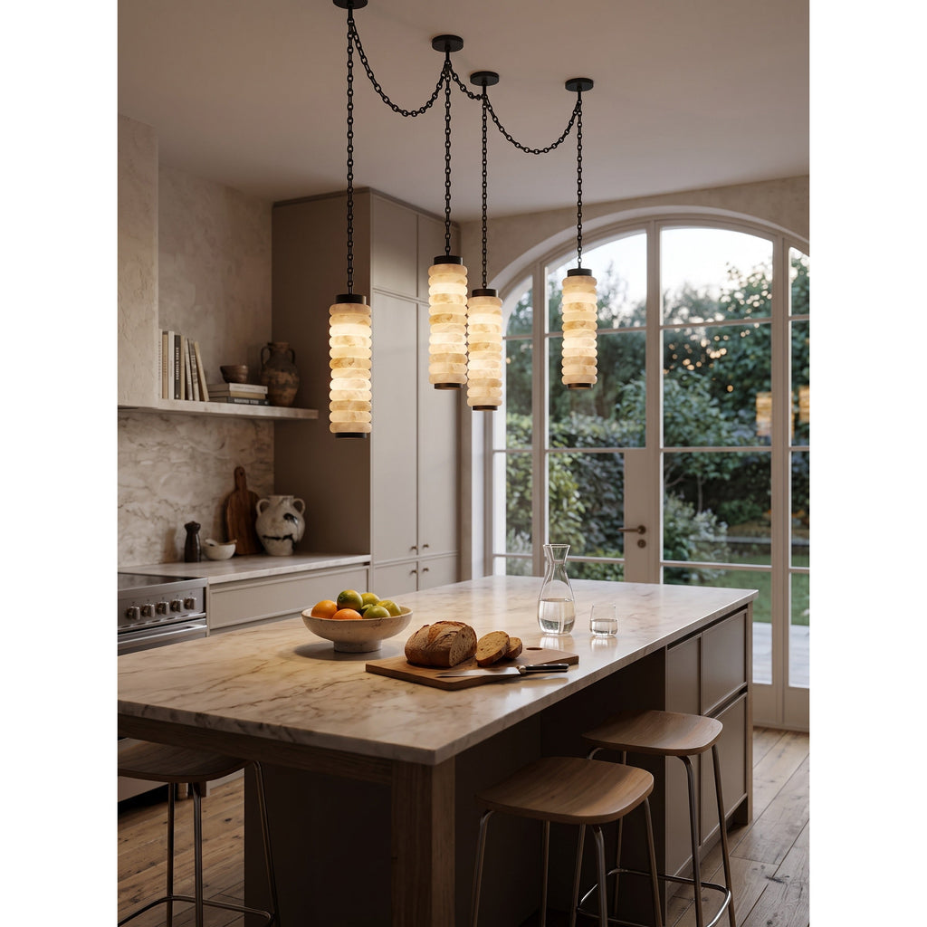Radilum Payson Chain Alabaster Chandelier