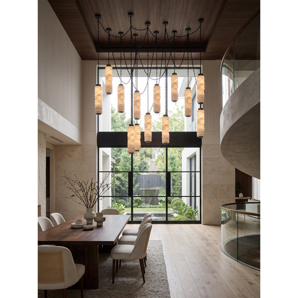 Radilum Payson Chain Alabaster Chandelier