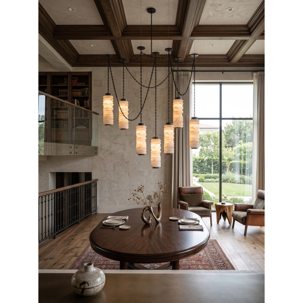 Radilum Payson Chain Alabaster Chandelier