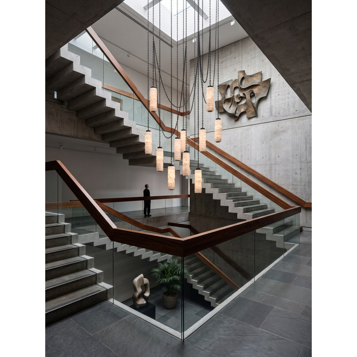 Radilum Payson Chain Alabaster Chandelier