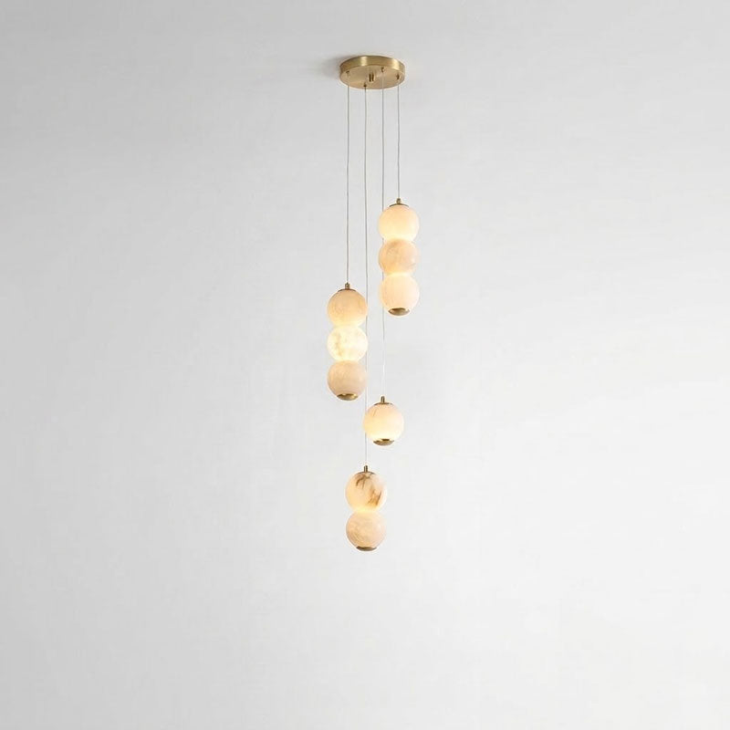 Radilum Pearl Alabaster Chandelier