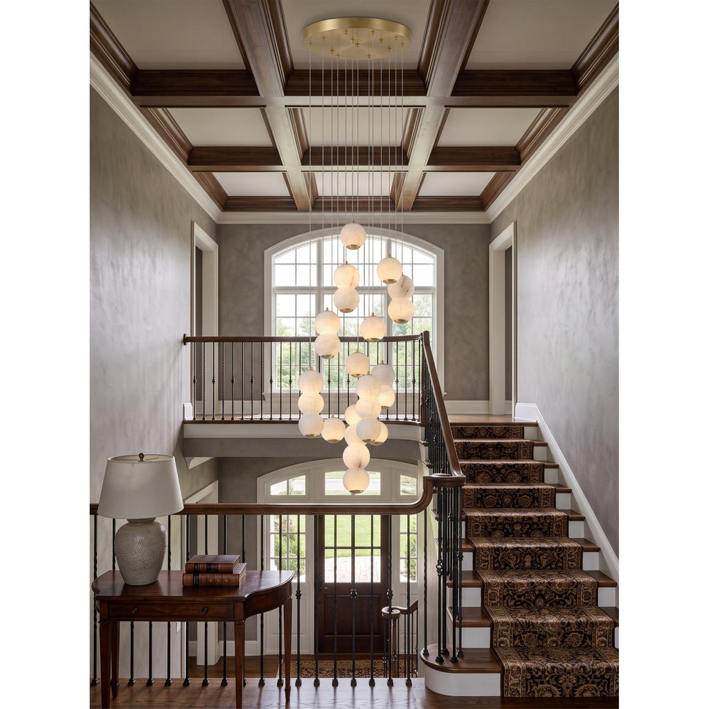 Radilum Pearl Alabaster Chandelier