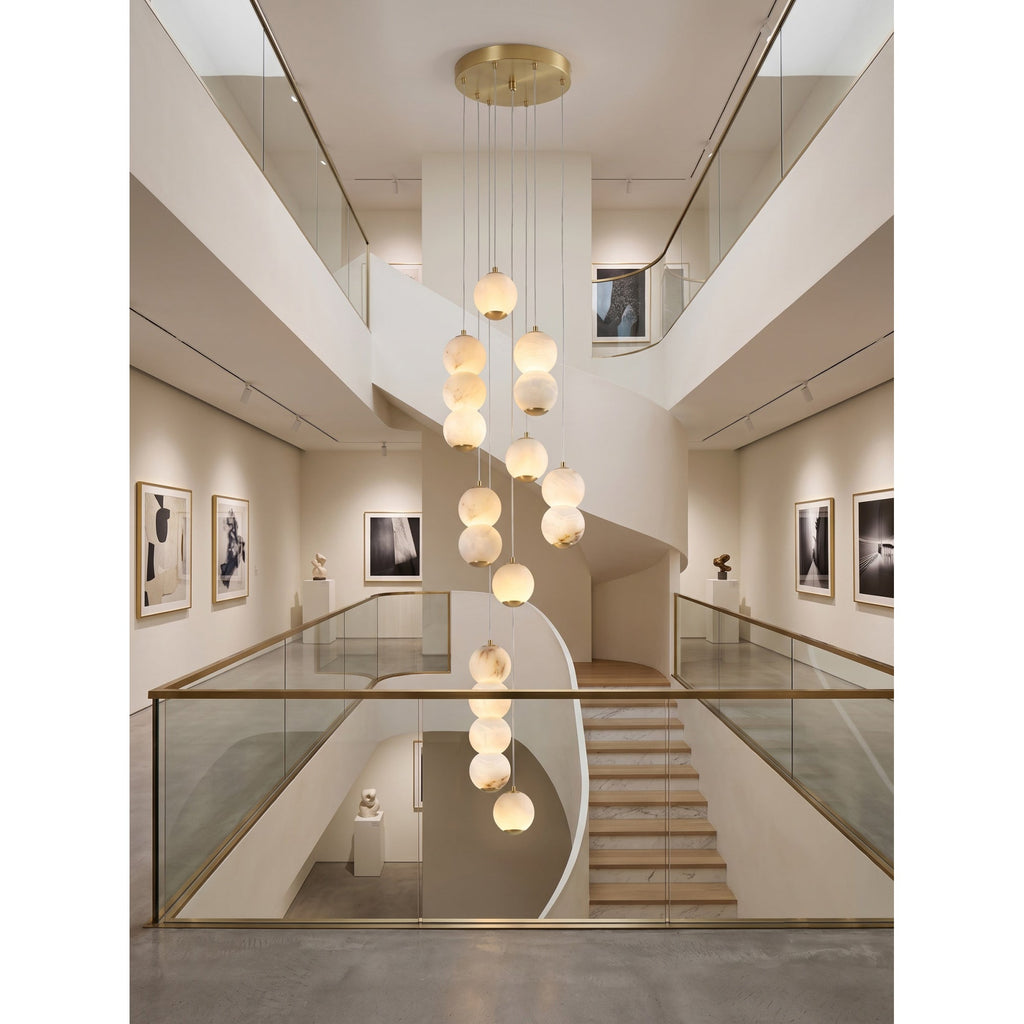 Radilum Pearl Alabaster Chandelier
