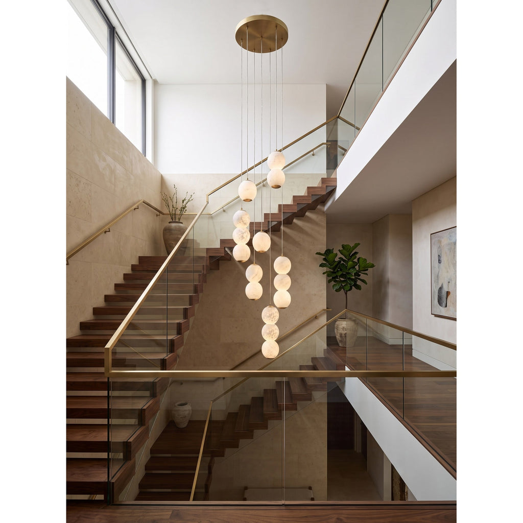 Radilum Pearl Alabaster Chandelier