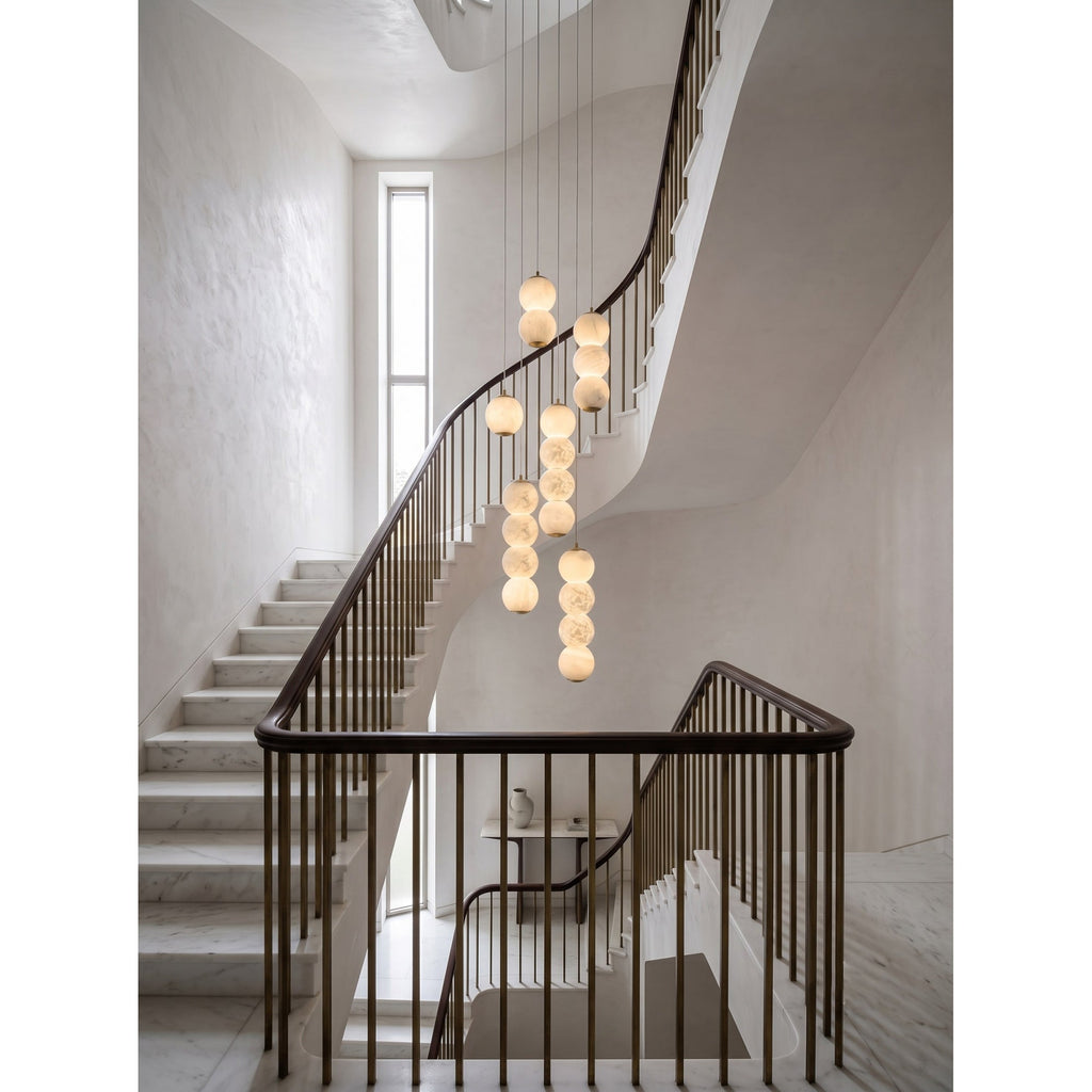 Radilum Pearl Alabaster Chandelier