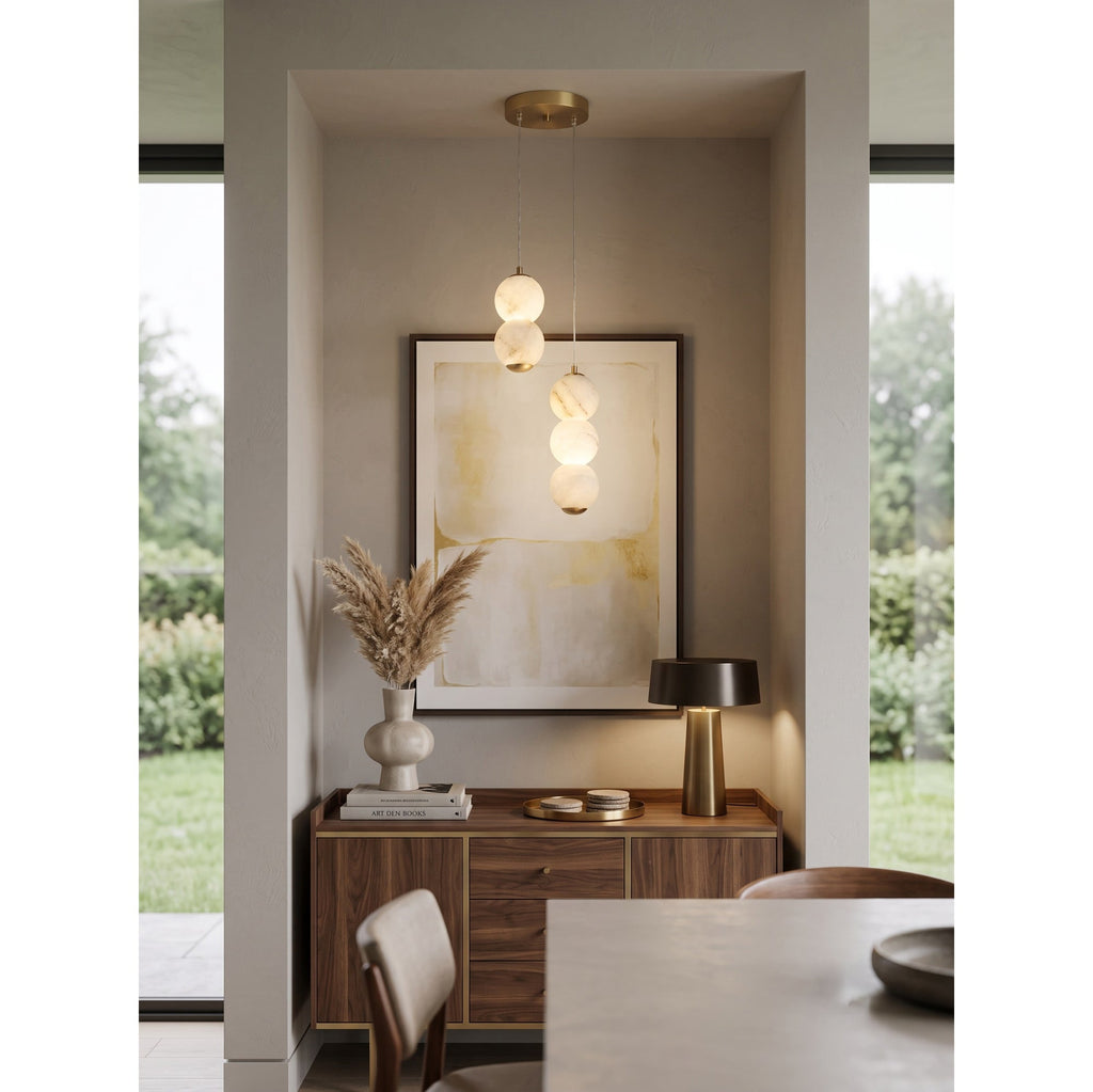 Radilum Pearl Alabaster Chandelier