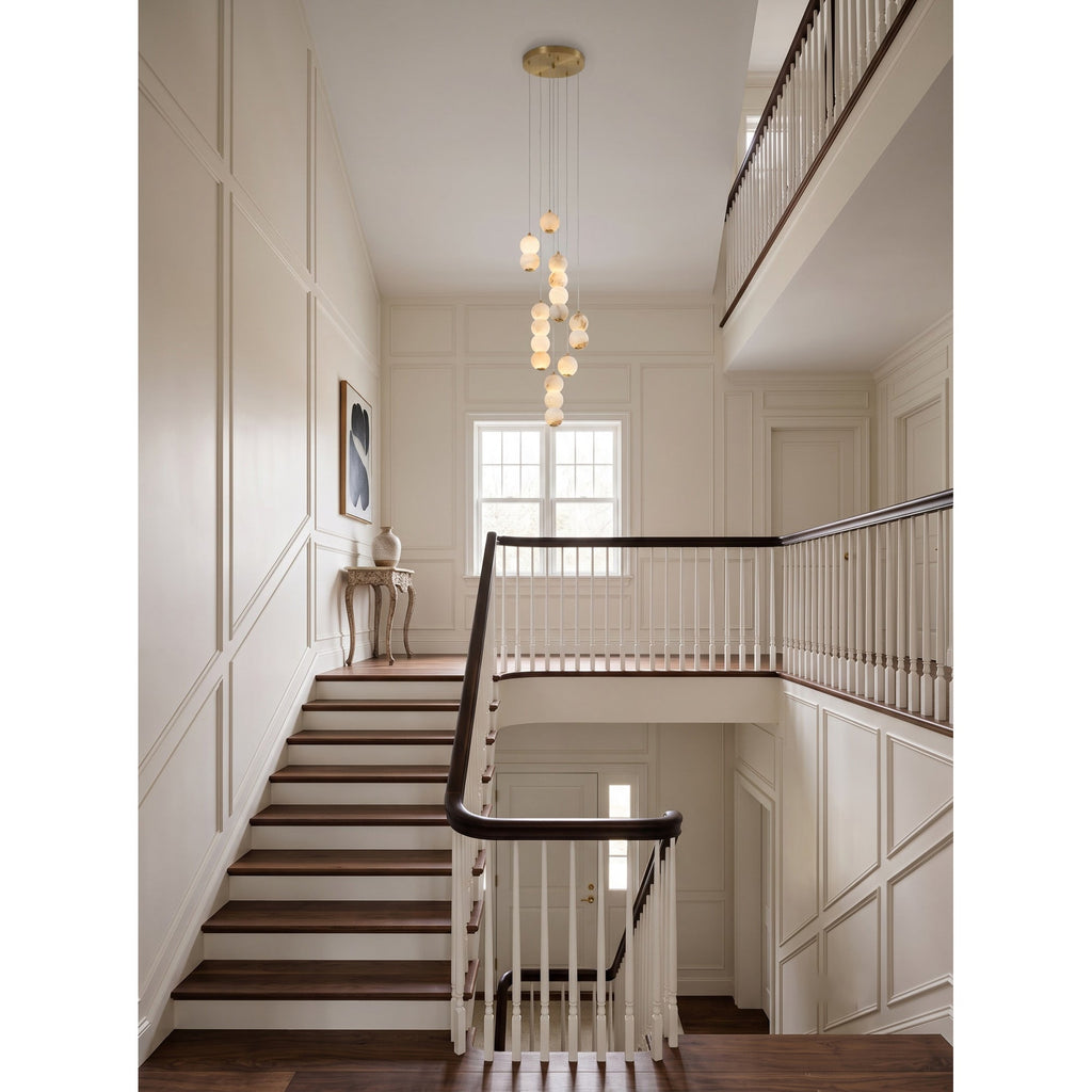 Radilum Pearl Alabaster Chandelier