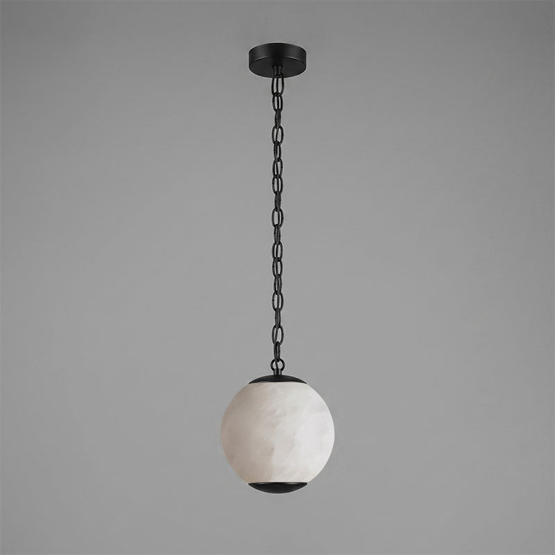 Radilum Pearl Chain Alabaster Chandelier