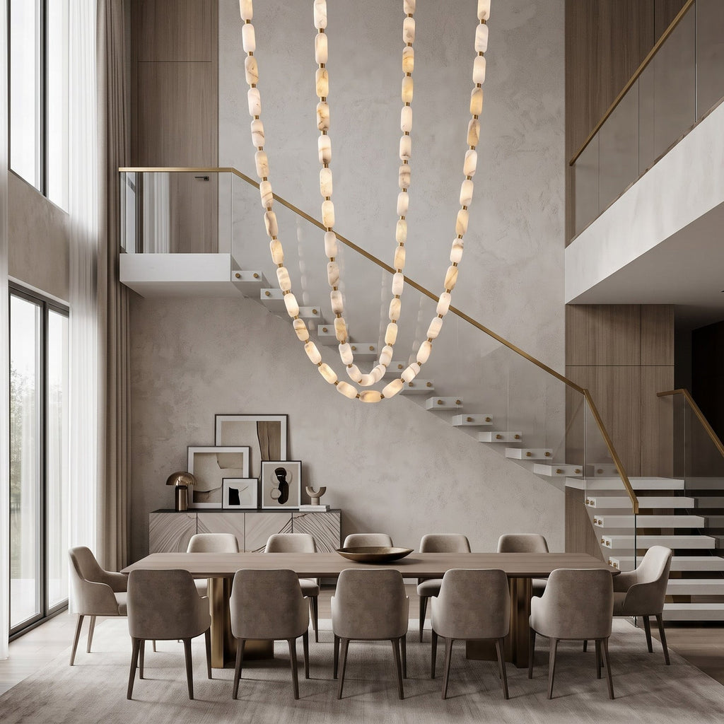 Radilum Seravelle Alabaster Chandelier