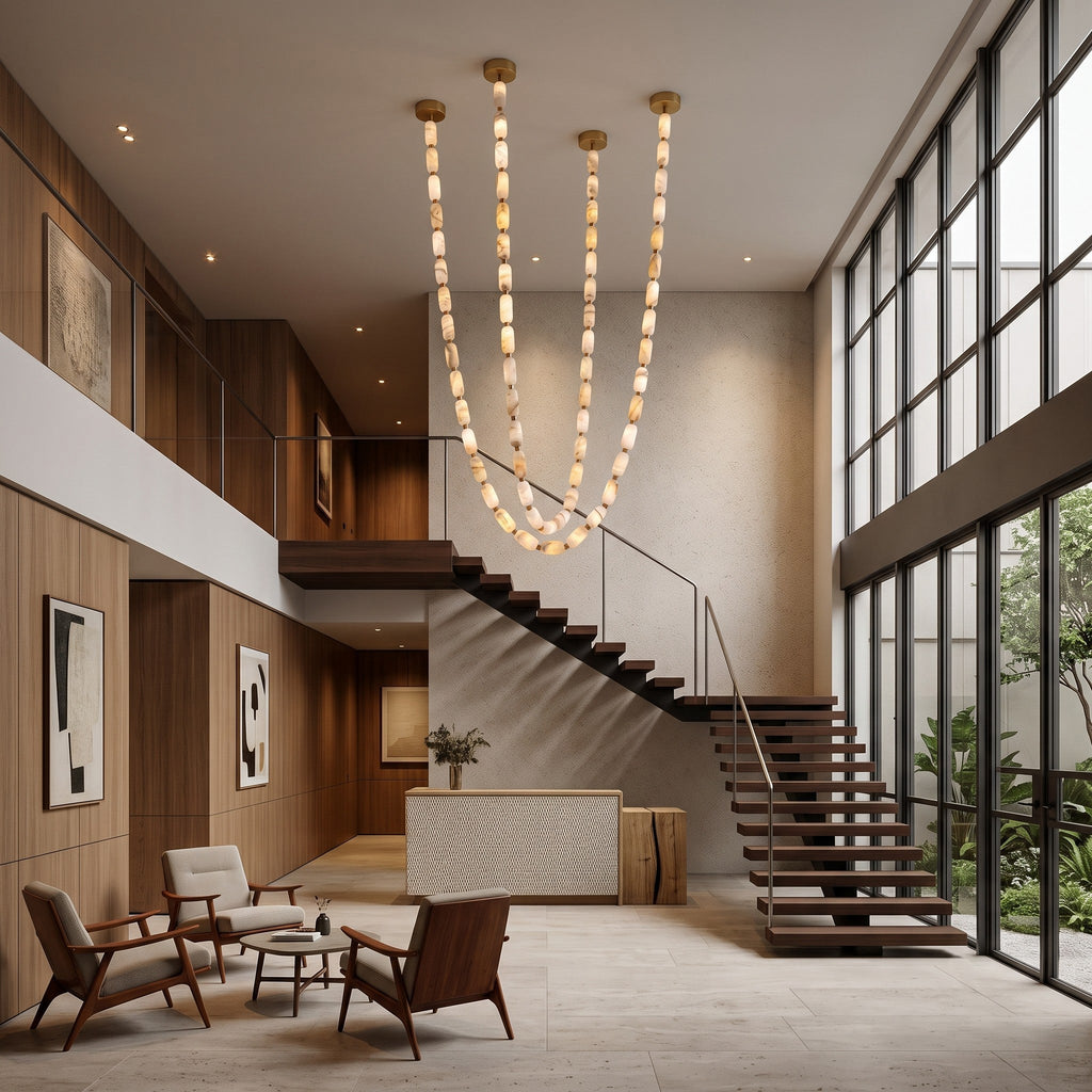 Radilum Seravelle Alabaster Chandelier