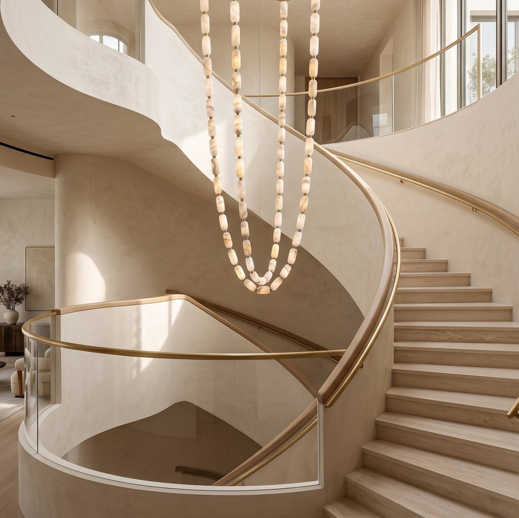 Radilum Seravelle Alabaster Chandelier