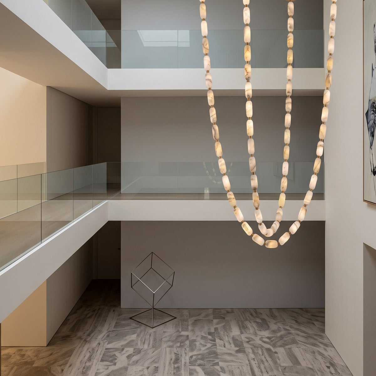 Radilum Seravelle Alabaster Chandelier