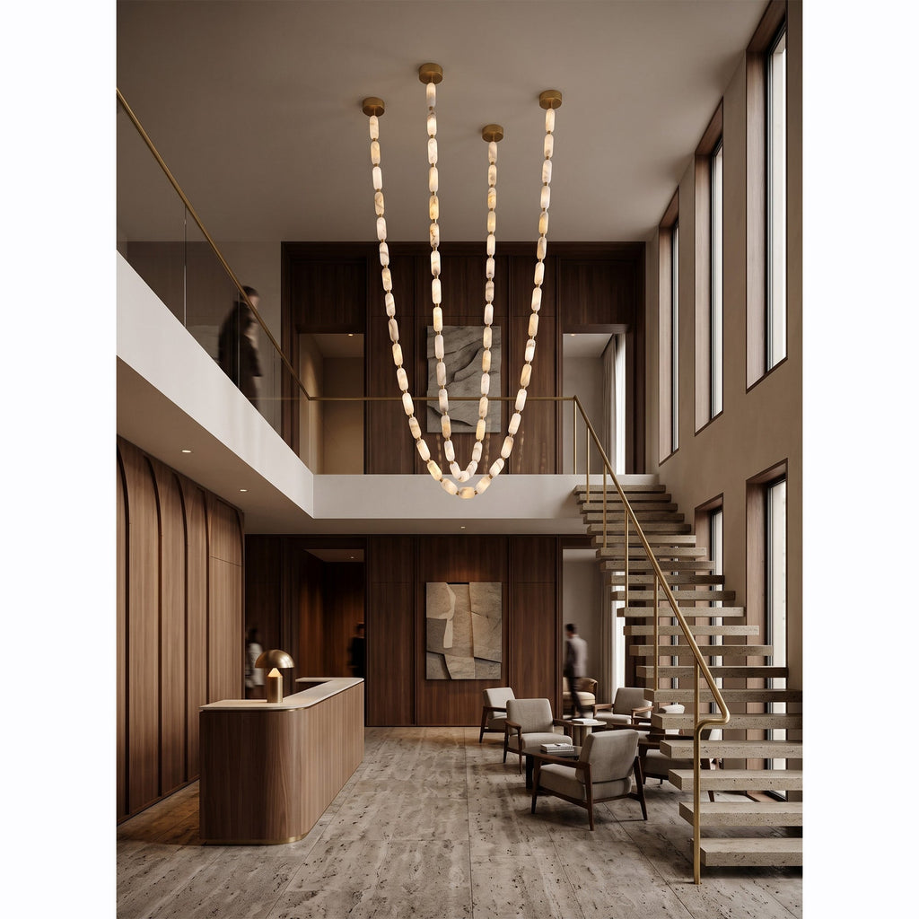 Radilum Seravelle Alabaster Chandelier