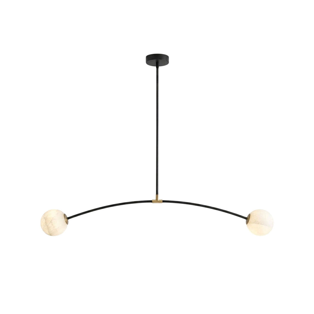 Radilum Traverse Alabaster Linear Chandelier