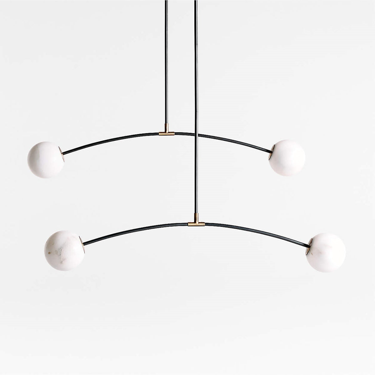 Radilum Traverse Alabaster Linear Chandelier