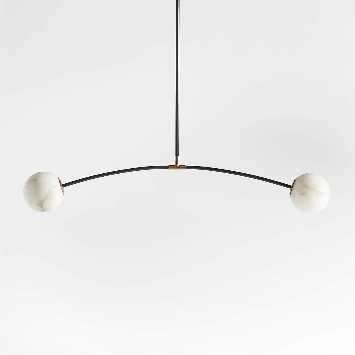 Radilum Traverse Alabaster Linear Chandelier